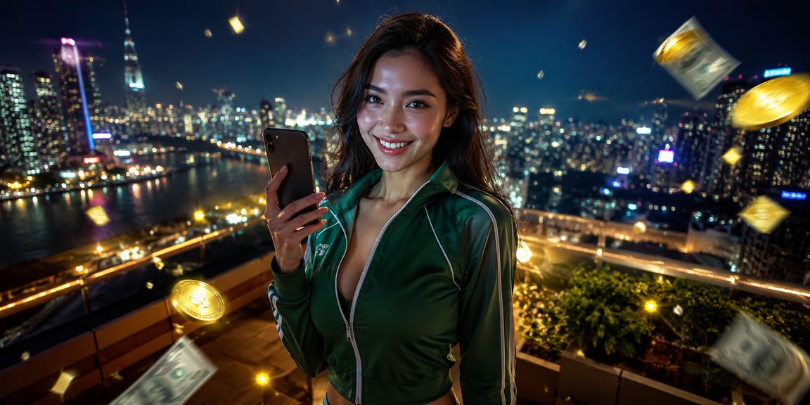 Người dùng tại Sài Gòn nạp tiền và kiểm tra thưởng bonus trên điện thoại trong quán cà phê